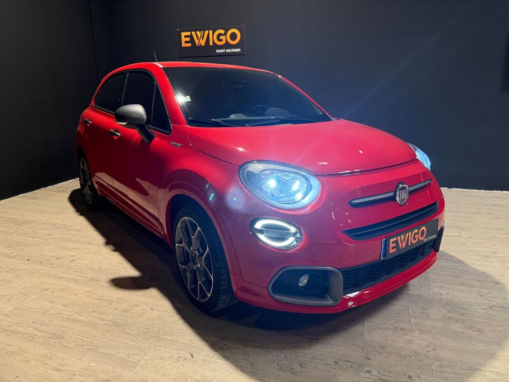 500 X 1.3 SPORT RED DOLCEVITA 150CH 4X2 DCT BVA CARPLAY GARANTIE 2021 occasion 60740 Saint-Maximin
