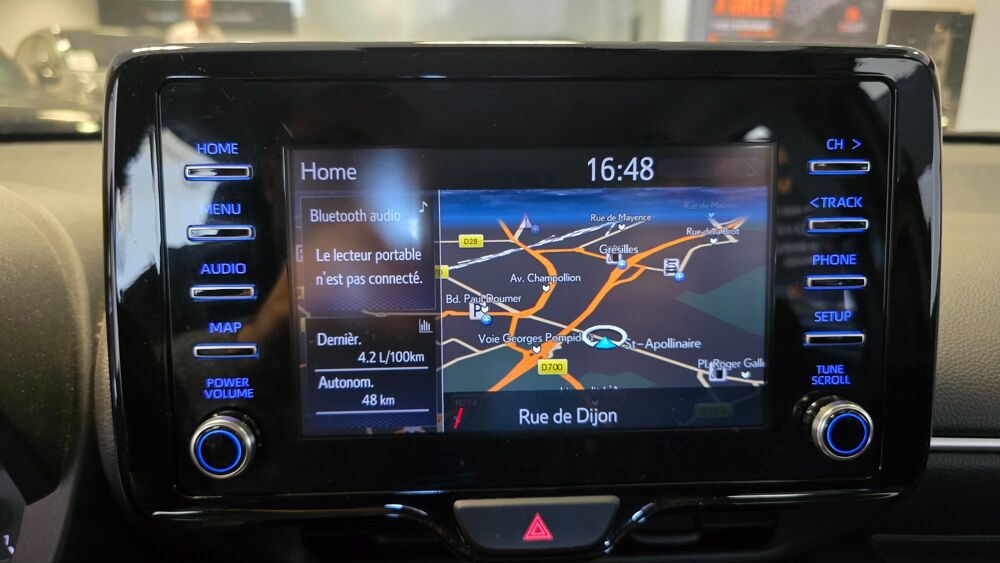 Yaris 1.5 VVTI 114H 90 HYBRID FULL-HYBRID 0.8KWH CVT BVA + CAMERA 2022 occasion 21850 Saint-Apollinaire