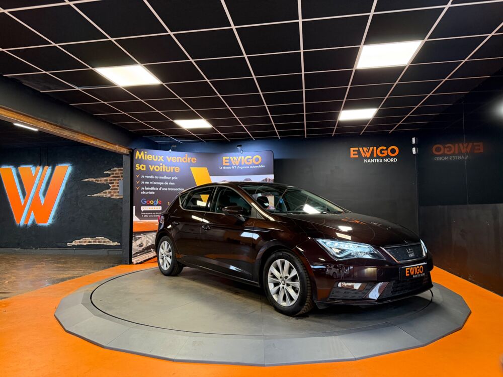 Leon 1.0 TSI 115 DSG BVA S&S // RADARS DE RECUL // CARPLAY 2018 occasion 44300 Nantes
