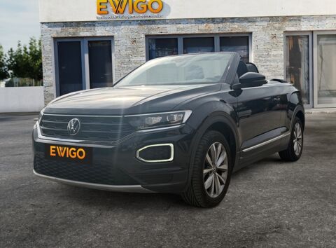 Volkswagen T-ROC CABRIOLET 1.0 TSI 110 STYLE BVM6 2 MAINS- VOLANT+SIEGES CHA 2021 occasion Sainte-Maxime 83120
