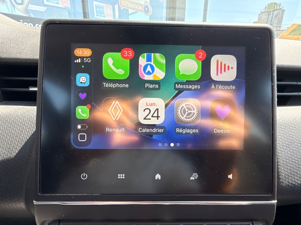 Clio 1.0 TCE 90CH EVOLUTION - 1er main - APPLE CARPLAY 2023 occasion 26000 Valence