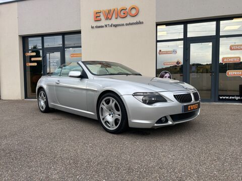 S&eacute;rie 6 CABRIOLET 645CI 4.4L 333ch - Boite Manuelle - Carplay - si&egrave;g 2005 occasion 69420 Ampuis
