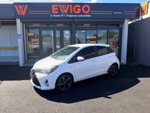 Yaris 1.5 VVTI HYBRID 100 CH DYNAMIC BVA + CAM&Eacute;RA DE RECUL + BATTE 2017 occasion 97410 Saint-Pierre