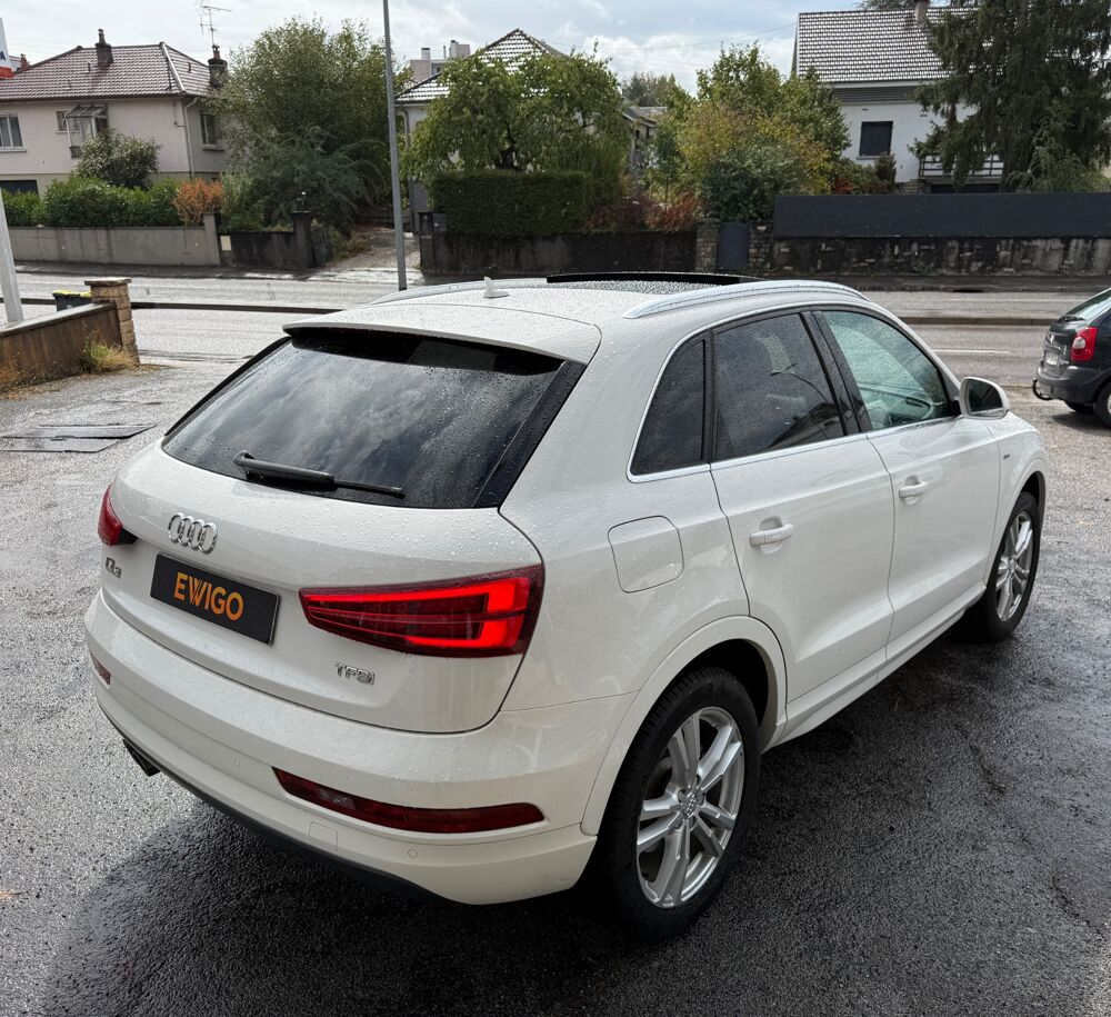 Q3 1.4 COD TFSI 150 CH S LINE S-TRONIC 2018 occasion 25000 Besan&ccedil;on