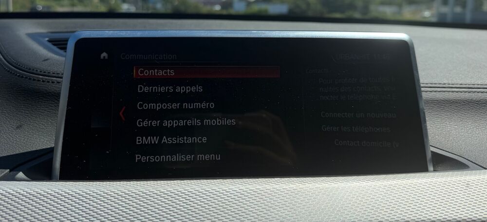 X1 (F48) (2) XDRIVE 25E 220 M SPORT BVA + TOIT OUVRANT + CAMERA 2020 occasion 97410 Saint-Pierre