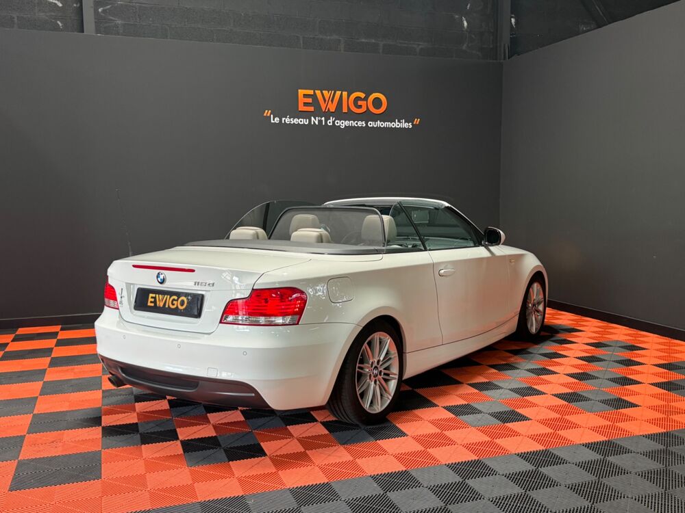S&eacute;rie 1 CABRIOLET 118D 143 CH M SPORT DESIGN / SIEGES CHAUFFANTS / R 2011 occasion 29000 Quimper