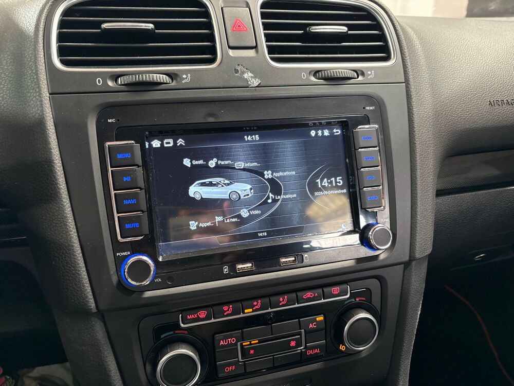 Golf 2.0 TDI 140 CH DSG / COURROIE OK / CARPLAY / RADARS AV & AR 2011 occasion 29000 Quimper