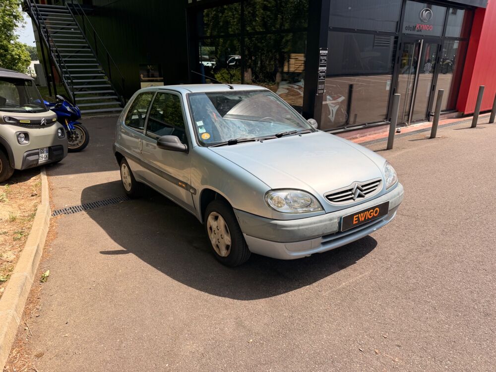 Saxo 1.1 60CH EDITION BIC - DIRECTION SEMI ASSIST&Eacute;E - RADIO - ENT 2002 occasion 76150 Saint-Jean-du-Cardonnay