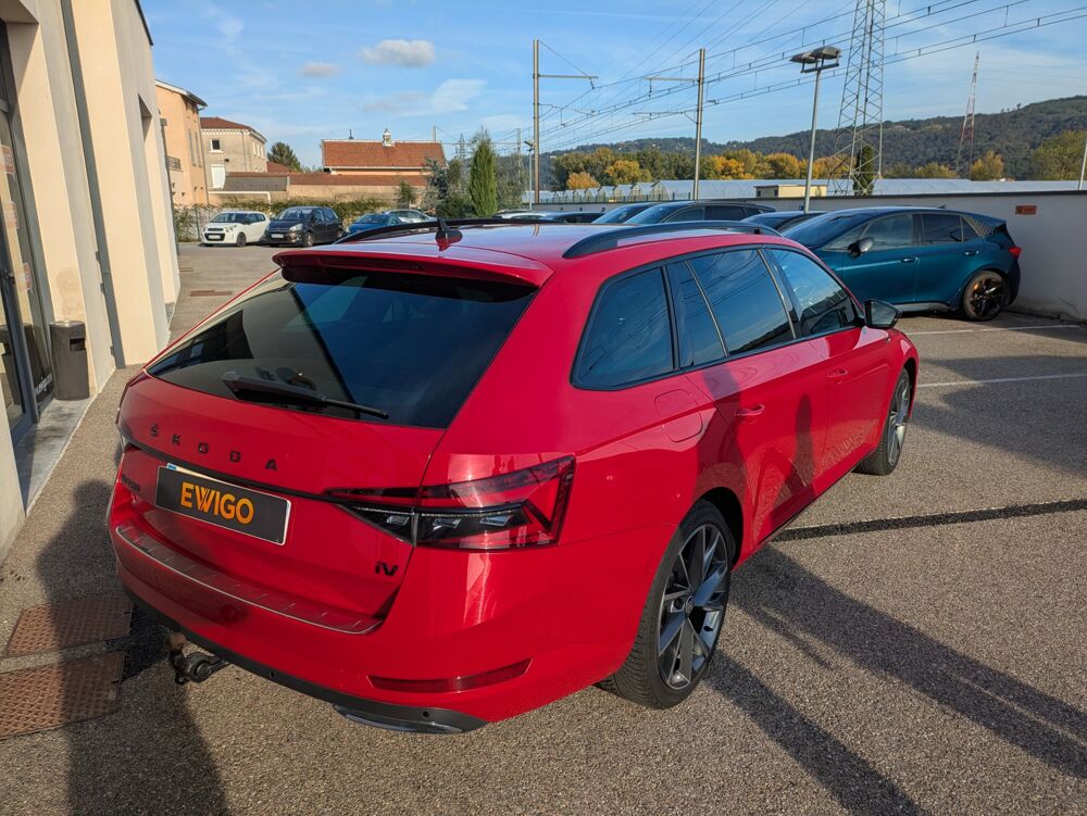 Superb Combi IV SPORTLINE 1.4 TSI 218CH DSG HYBRID Virtual Cockpit 2020 occasion 69420 Ampuis