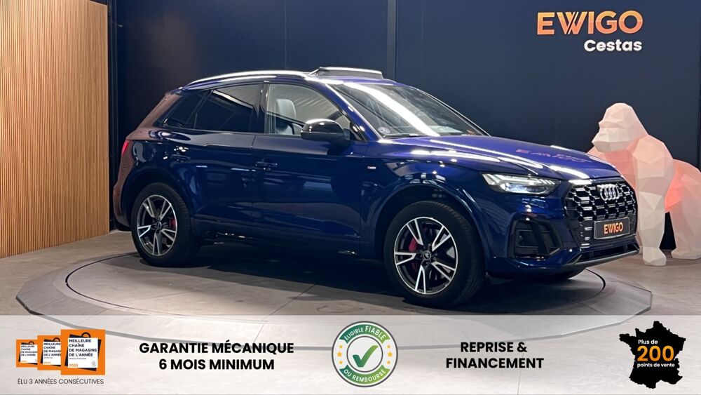 Q5 55 TFSIE 367ch QUATTRO S LINE S TRONIC 7 - MATRIX LED - FEUX 2023 occasion 33610 Cestas