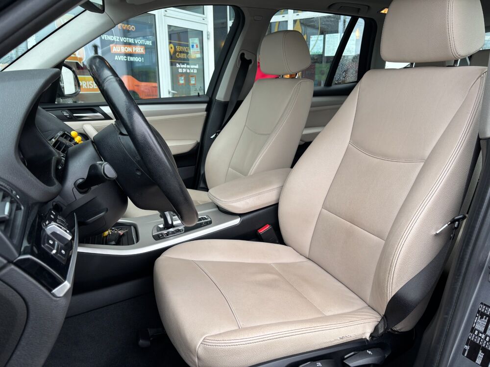 X3 SDRIVE 18 DA 2.0 150 ch LOUNGE PLUS BVA8 2015 occasion 64320 Idron