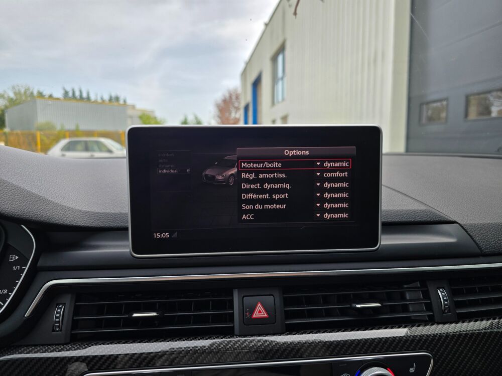RS4 AVANT 2.9 V6 TFSI 450ch QUATTRO CARBONE/B.O/CAMERA 360/TETE 2019 occasion 68170 Rixheim