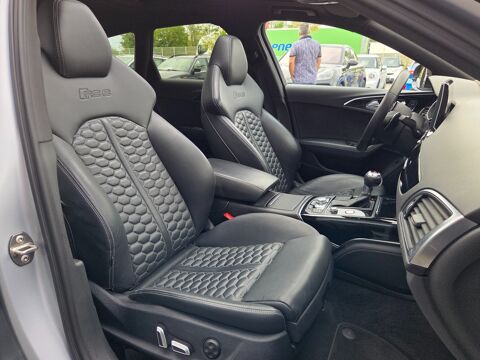 RS6 AVANT 4.0 TFSI 605 ch PERFORMANCE QUATTRO Gris Argent Fleure 2017 occasion 68170 Rixheim