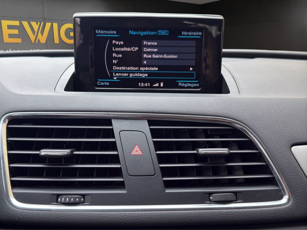 Q3 2.0 TDI 177 AMBITION LUXE QUATTRO S-TRONIC BVA - GARANTIE 6 2013 occasion 68000 Colmar
