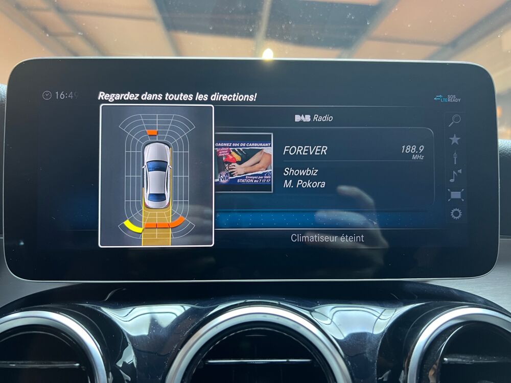 Classe C 2.0 220D AVANTGARDE LINE BVA - SI&Egrave;GE CHAUFFANT - CARPLAY -RA 2021 occasion 33320 Eysines