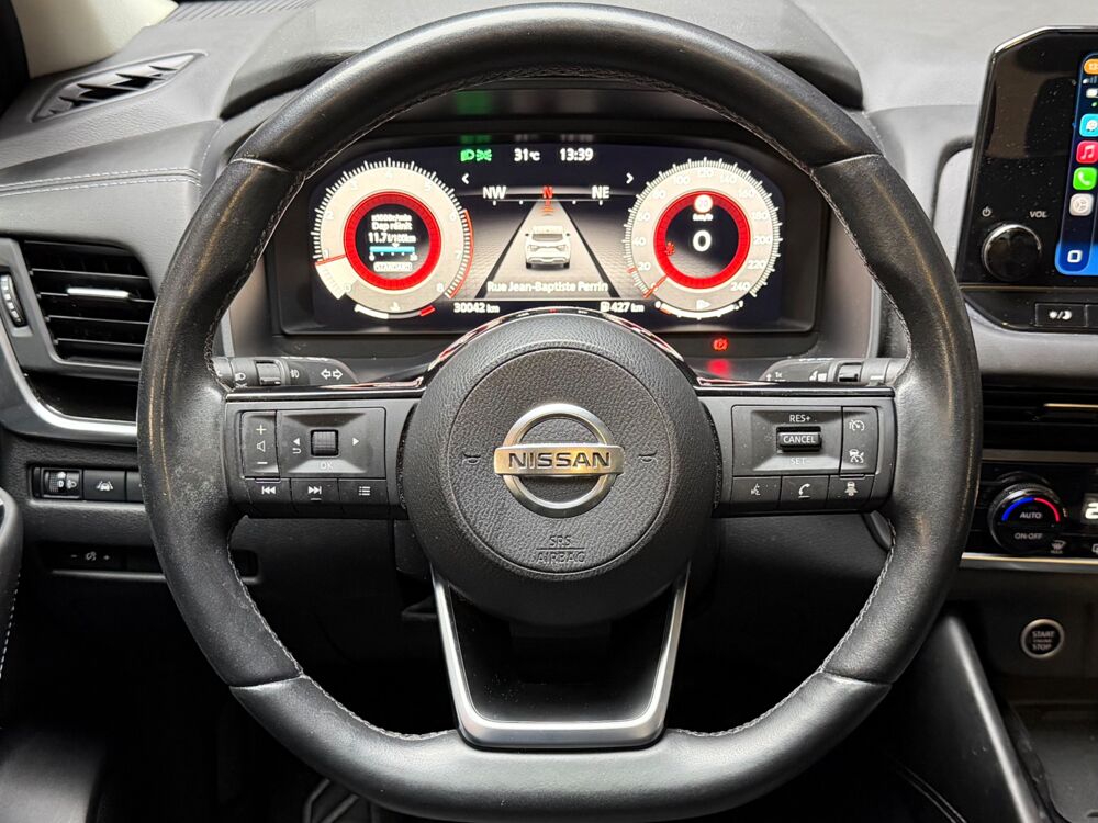 Qashqai 1.3 MILD HYBRID 140CH N-CONNECTA - CARPLAY - SI&Egrave;GE ET VOLANT 2022 occasion 33320 Eysines