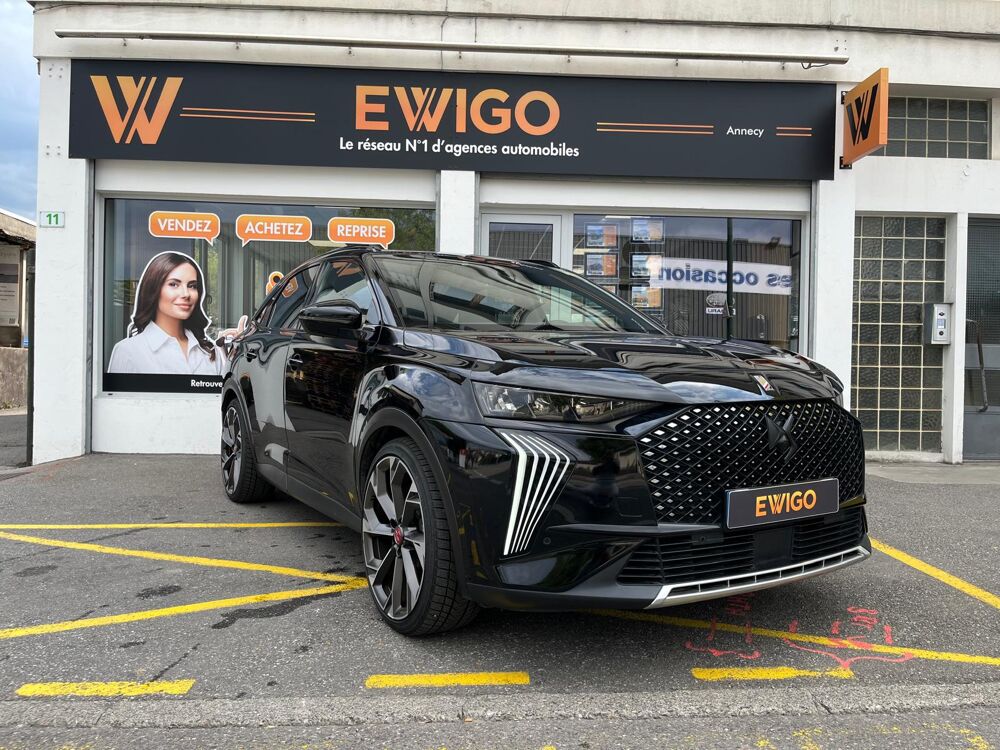 DS3 1.6 360Ch HYBRID PERFORMANCE LINE+ 4X4 EAT / 1&Egrave;RE MAIN / CAR 2023 occasion 74600 Seynod