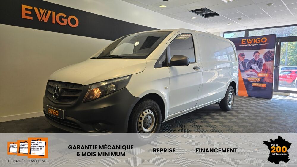 Vito FOURGON 2.2 109 CDI 90ch + STAGE 1 + SUIVI MERCEDES + CAMERA 2017 occasion 21850 Saint-Apollinaire
