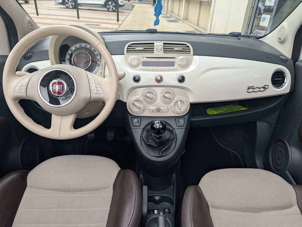 500 0.9 TWINAIR 85ch LOUNGE - RADAR AR CAPOTE ROUGE - ENTRETIEN 2014 occasion 57600 Forbach