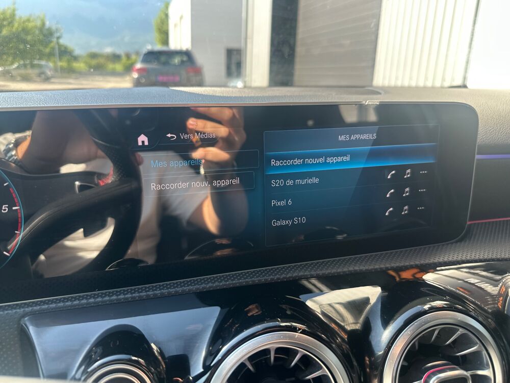 Classe A 2L 200D 150ch AMG LINE / CAMERA DE RECUL / PEINTURE GRIS MAT 2019 occasion 38420 Le Versoud