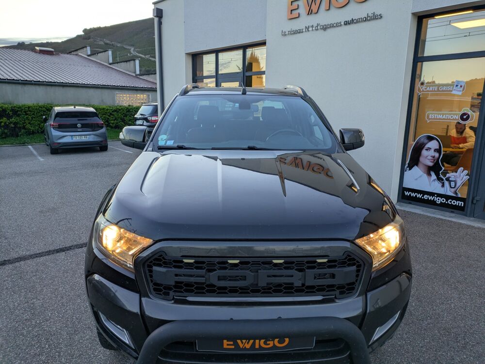 Ranger DOUBLE CABINE 3.2 TDCI 200ch WILDTRAK 4X4 - Si&egrave;ge chauffant 2018 occasion 69420 Ampuis