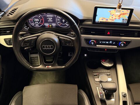 A4 2.0 TDI 190Ch S-LINE S-TRONIC B9 BVA VIRTUAL COCKPIT/ RADAR 2016 occasion 24750 Tr&eacute;lissac