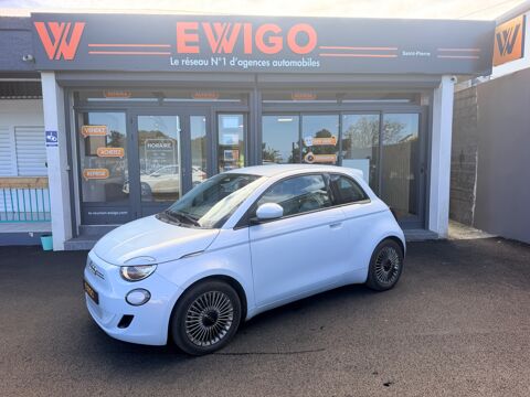 Fiat 500 E ELECTRIC 120 CH 58PPM 42KWH ICONE BVA + CAMERA DE RECUL + CA 2024 occasion Saint-Pierre 97410