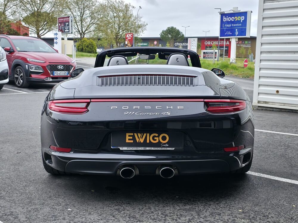 911 CABRIOLET CARRERA 4S 991 II 620 PDK 420ch / POSE CERAMIQUE 5 2016 occasion 17100 Saintes