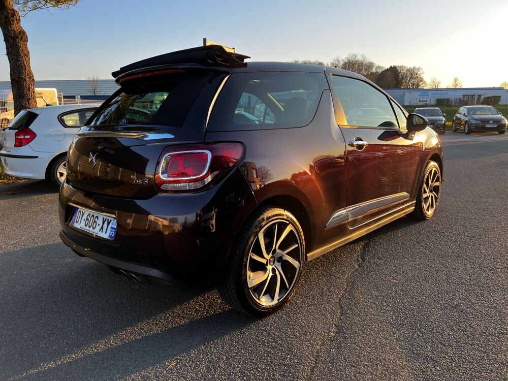 DS3 Cabriolet 1.6 HDI 120ch - Sport Chic - Carplay - Cuir - Phar 2016 occasion 44220 Cou&euml;ron