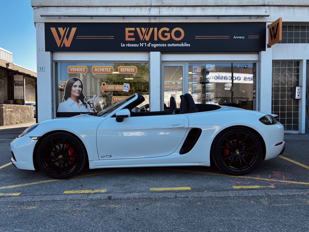 Boxster 2.5 365 GTS PDK BVA / 18 POSITIONS / PDLS / BOSE / ALCANTARA 2018 occasion 74600 Seynod