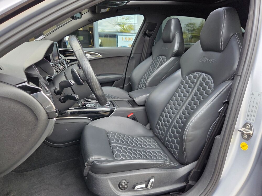 RS6 AVANT 4.0 TFSI 605 ch PERFORMANCE QUATTRO Gris Argent Fleure 2017 occasion 68170 Rixheim
