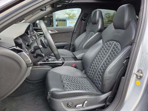 RS6 AVANT 4.0 TFSI 605 ch PERFORMANCE QUATTRO Gris Argent Fleure 2017 occasion 68170 Rixheim