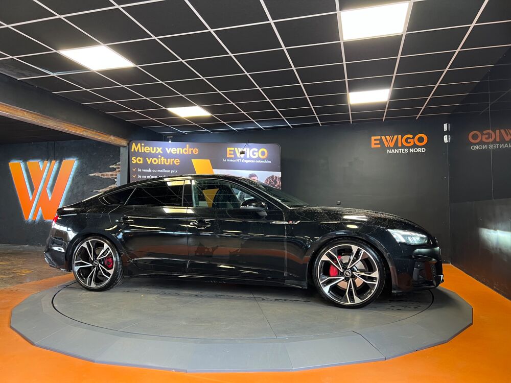 A5 SPORTBACK 40 TDI 205 BLACK LINE S-TRONIC BVA // SI&Egrave;GES &Eacute;LECT 2022 occasion 44300 Nantes