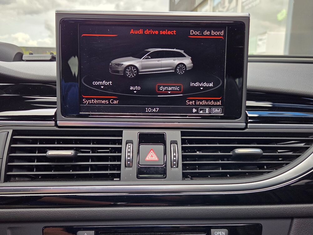 RS6 AVANT 4.0 TFSI 605 ch PERFORMANCE QUATTRO Gris Argent Fleure 2017 occasion 68170 Rixheim