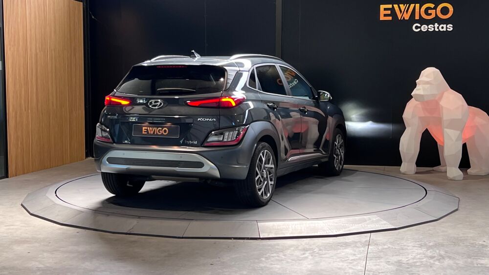Kona CREATIVE 1.6 GDI 141cH HYBRID BVA - 1&Egrave;RE MAIN - CAM&Eacute;RA DE RE 2022 occasion 33610 Cestas