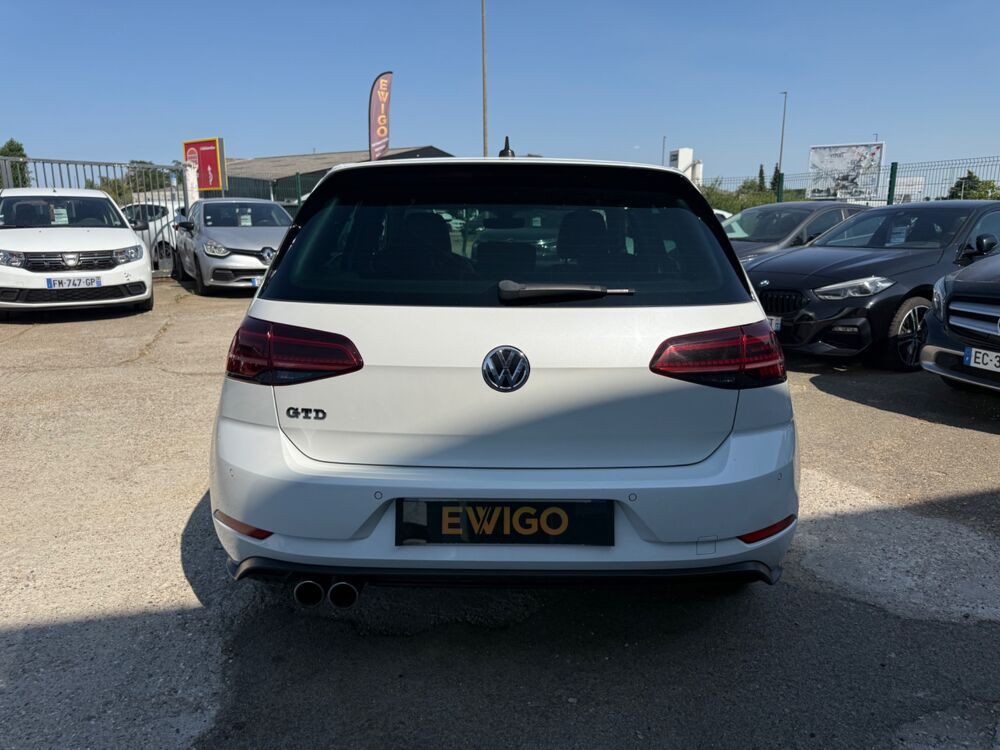 Golf 2.0 TDI 184 CH BLUEMOTION GTD BVA - TOIT OUVRANT - CARPLAY/A 2018 occasion 27000 &Eacute;vreux