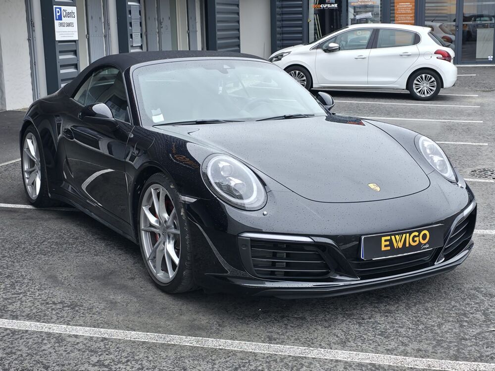 911 CABRIOLET CARRERA 4S 991 II 620 PDK 420ch / POSE CERAMIQUE 5 2016 occasion 17100 Saintes