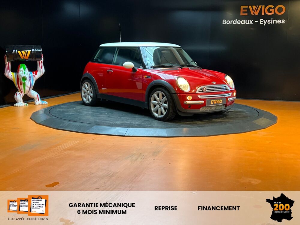 Cooper 1.6 115 COOPER CVT BVA // 2NDE MAIN // PACK FASION // REGULA 2004 occasion 33320 Eysines