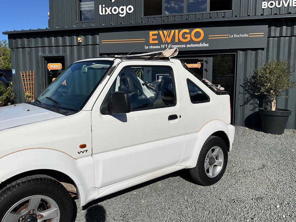 Jimny 1.3 VVT 85 JLX 4WD / ENTRETIENS OK / CT OK / CLIM / CAPOTE N 2006 occasion 17000 La Rochelle