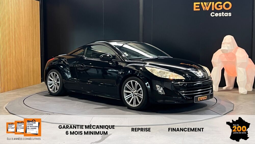 RCZ 2.0 HDI 163 CV - BOITE MECANIQUE 6 RAPPORTS - SIEGES CHAUFFA 2011 occasion 33610 Cestas