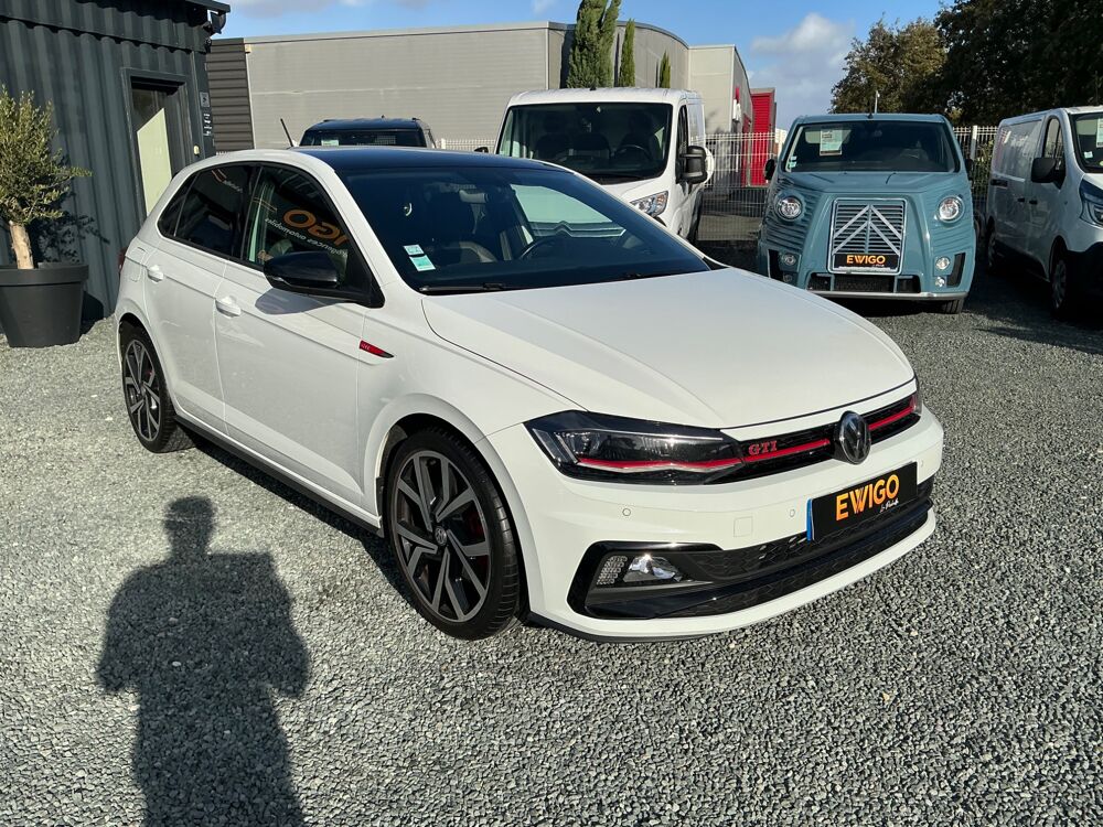 Polo 2.0 TSI 200 Ch GTI DSG BVA / VIRTUAL COCKPIT / CAMERA DE REC 2019 occasion 17000 La Rochelle