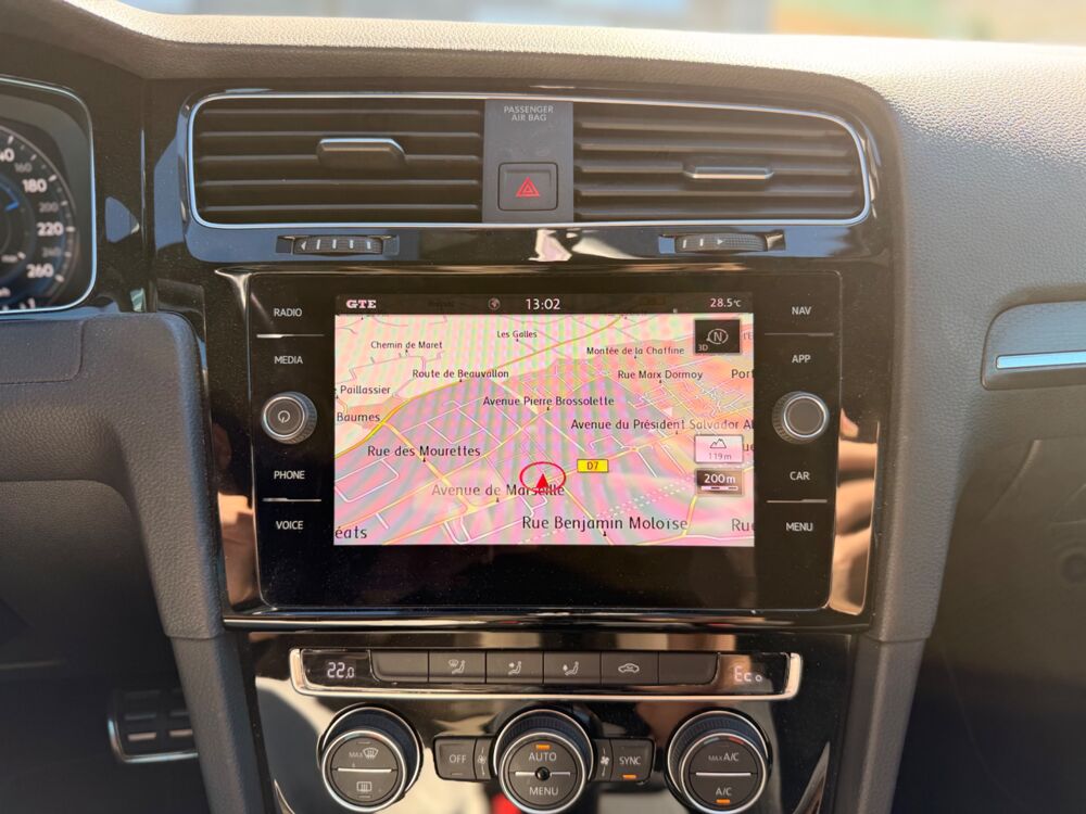 Golf GTE 204 Ch 1.4 TSI DSG BVA - CARPLAY - VIRTUAL COCKPIT 2020 occasion 26000 Valence