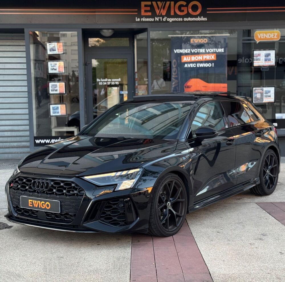 RS3 SPORTBACK 8Y 2.5 TFSI 400CH QUATTRO S-TRONIC - IMMAT FR - SU 2022 occasion 57600 Forbach