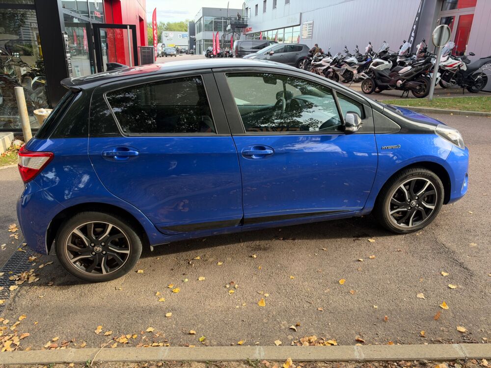 Yaris 1.5 VVTI 100Ch 75 HYBRID FULL-HYBRID 20EME ANNIVERSAIRE BVA 2018 occasion 76150 Saint-Jean-du-Cardonnay