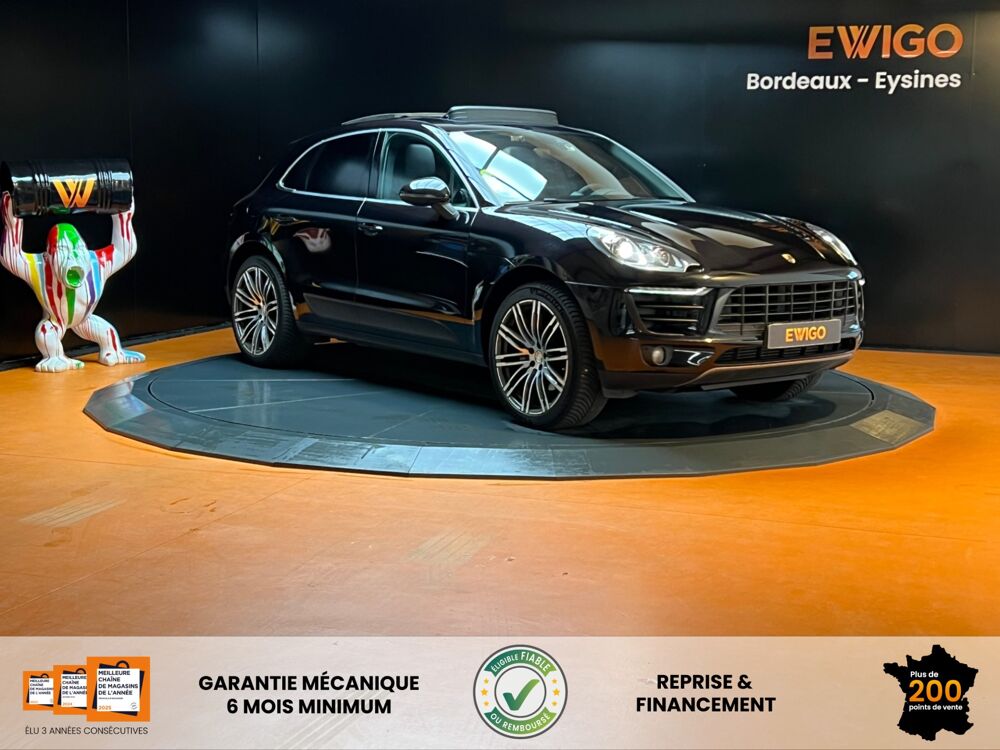 Macan 3.0 260CH S PDK BVA / TOIT OUVRANT / ATTELAGE / CARPLAY / CA 2017 occasion 33320 Eysines