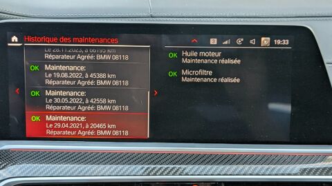 X6 3.0 D 265 M-SPORT XDRIVE BVA FULL ENTRETIEN BMW + BMW DISPLA 2019 occasion 42160 Andr&eacute;zieux-Bouth&eacute;on