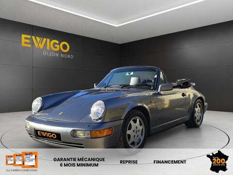 911 964 CABRIOLET CARRERA 4 + ORIGINE FRANCE + CG COLLECTION 1990 occasion 21850 Saint-Apollinaire