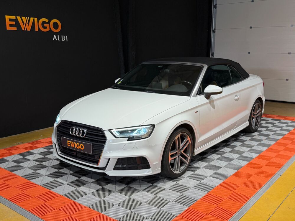 A3 CABRIOLET 2.0 TDI 150CH S-LINE S-TRONIC 2016 occasion 81990 Puygouzon