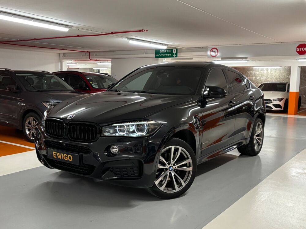 X6 3.0 D 258 CH M-SPORT XDRIVE / ENTRETIEN CONSTRUCTEUR / HARMA 2017 occasion 29000 Quimper