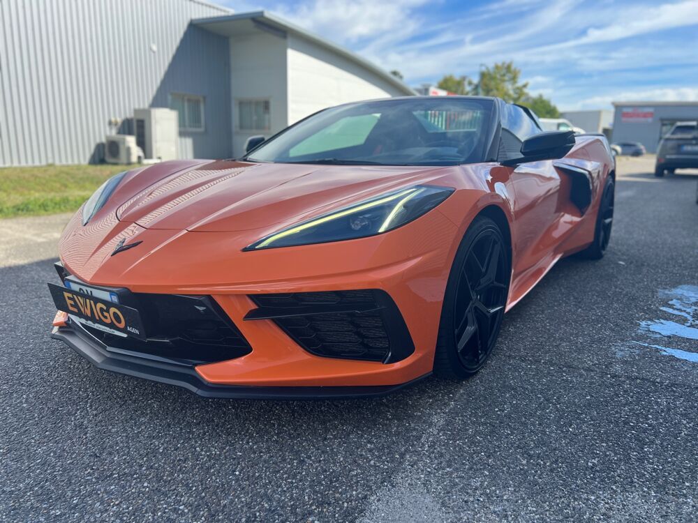 Corvette CABRIOLET STINGRAY 6.2 482 CH 3LT BVA / CABRIOLET / PACK CAR 2021 occasion 47000 Agen